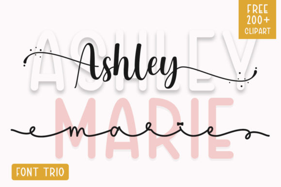 Ashley Marie: A Script Font with Elegance