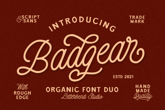 Badgear: A Versatile Font for Polished Branding