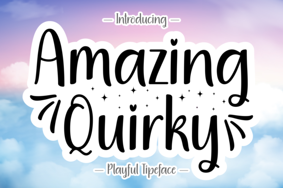Bring Charm to Your Creations with Amazing Quirky Font