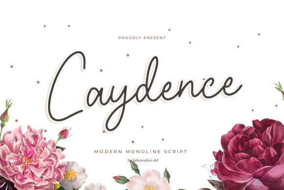 Caydence: A Modern Handwritten Font for Editorial Design