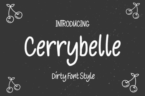 Discover Cerrybelle: A Charming Handwritten Font for Editorial Design