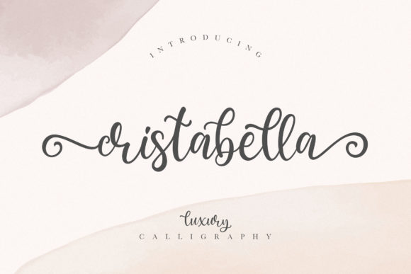 Discover Cristabella: A Magical Handwritten Font for Elegant Branding