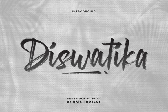 Diswatika: A Handwritten Font for Creative Web Design