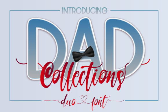 Elevate Your Editorial Design with Dad Collections Font