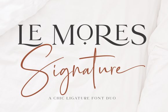 Elevate Your Handmade Creations with Le Mores Signature Font