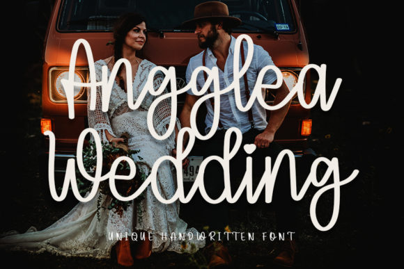 Enhance Your Brand with Angglea Wedding Font