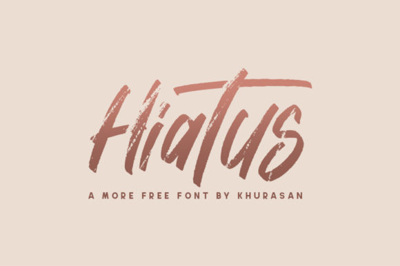Enhance Your Brand with Hiatus: A Modern Handwritten Font