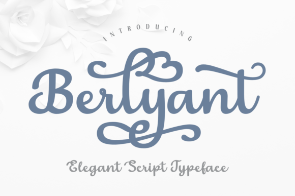 Enhance Your Craft with Berlyant: A Distinct Script Font