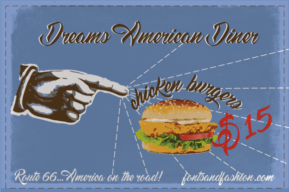 Enhance Your Craft with Dreams American Diner Font