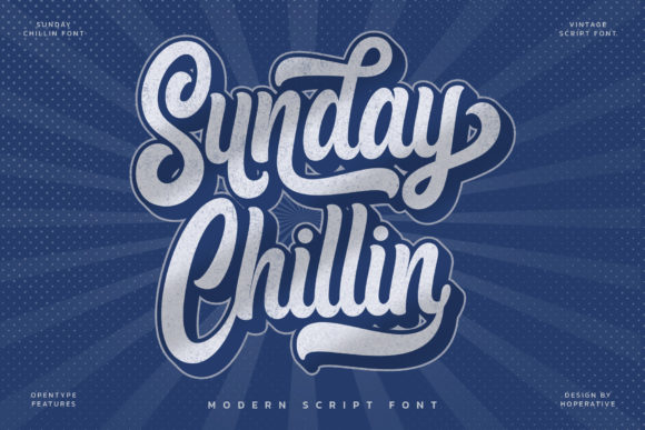 Enhance Your Editorial Design with Sunday Chillin Font