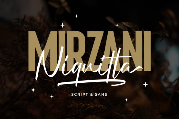 Exploring Niquitta Mirzani: A Versatile Font for Branding