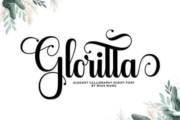 Gloritta: A Dazzling Script Font for Editorial Excellence