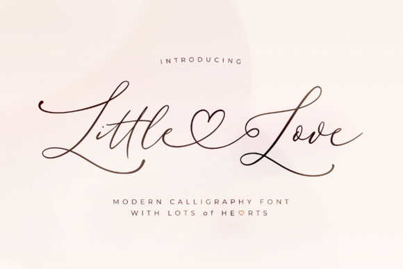 Little Love: A Graceful Script Font for Web Design
