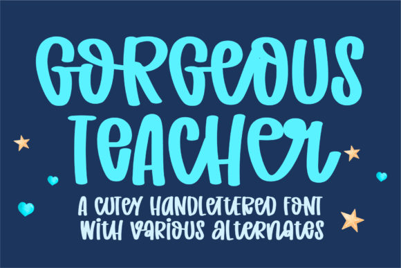 Review: Gorgeous Teacher Font for Engaging Campaigns