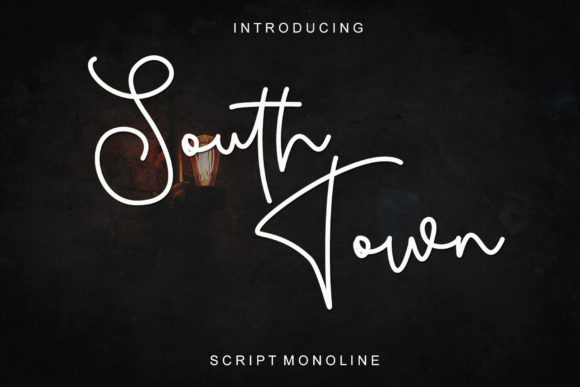 South Town: A Handwritten Font for Creative Branding