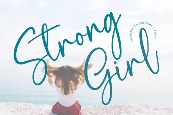 Strong Girl: A Premium Script Font for Elegant Branding