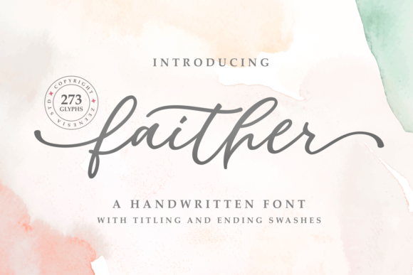 Transform Your Brand with Faither Font