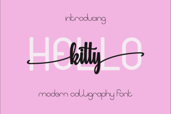 Transform Your Brand with Hello Kitty Font