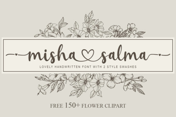 Transform Your Brand with Misha Salma: A Charming Handwritten Font