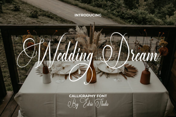 Wedding Dream: A Charming Font for Elegant Branding